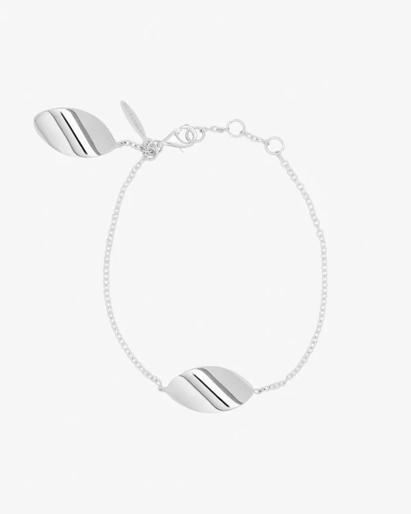 Aqua bracelet silver