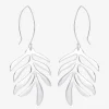 Autumn Leaf earrings silver