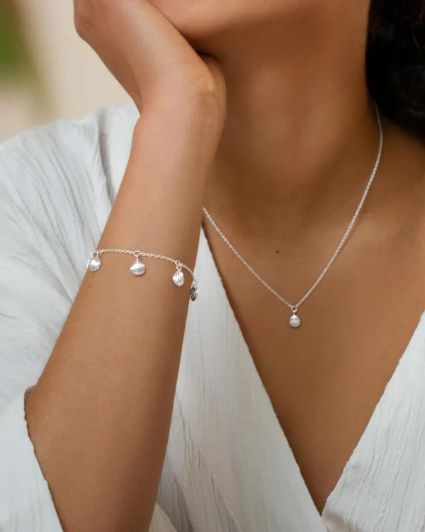 Beach full bracelet silver