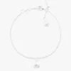 Beach single bracelet silver