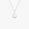 Beach single necklace silver