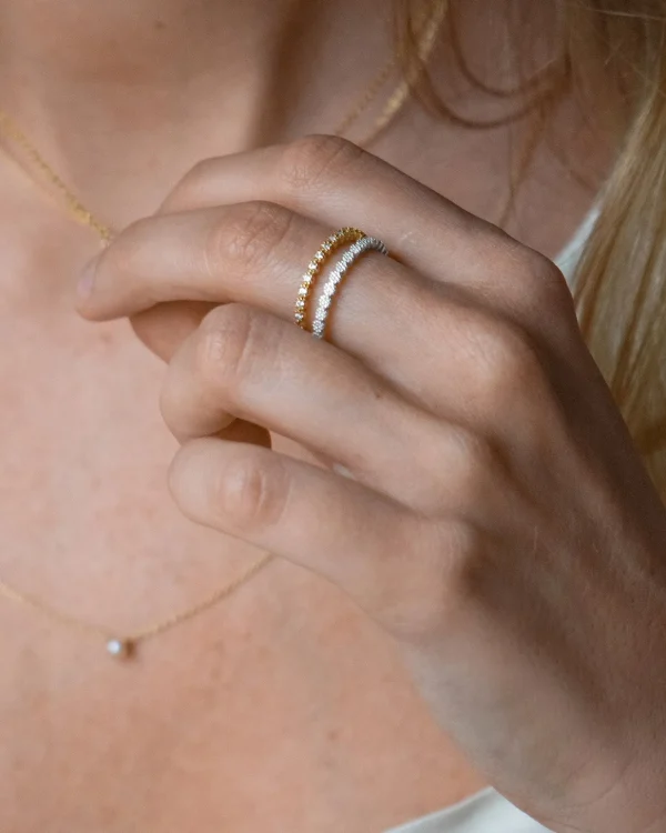 Bliss ring silver