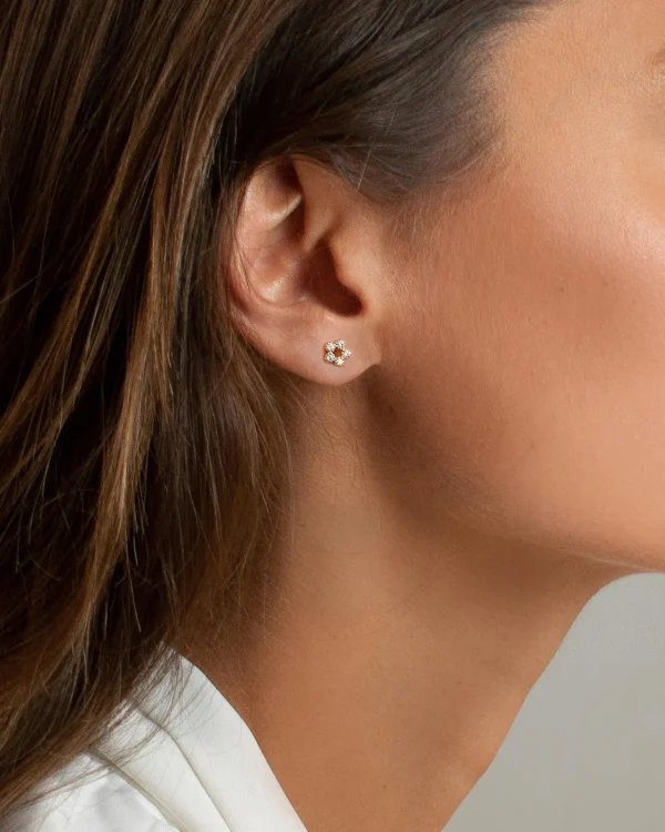 Bliss studs gold