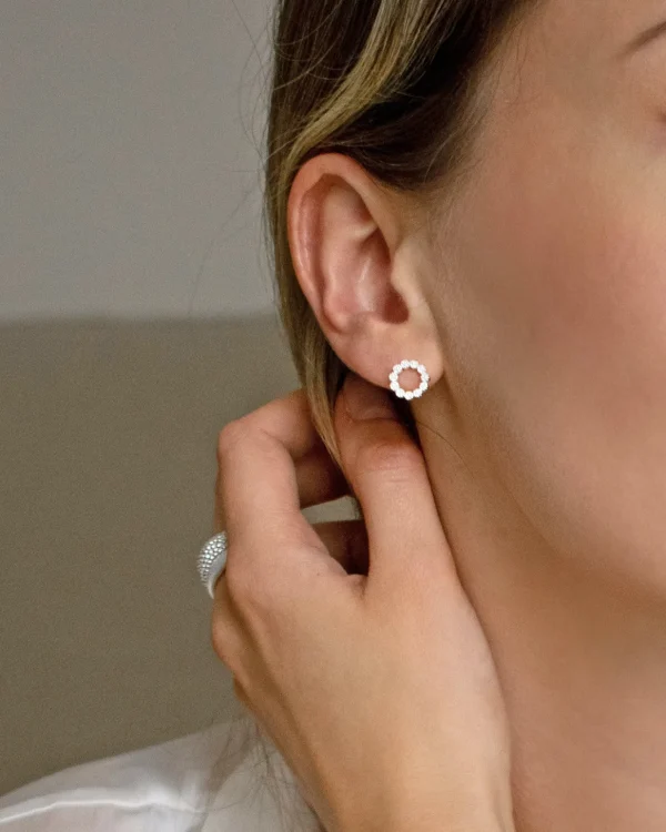 Bliss studs silver