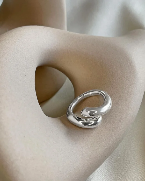 Breeze ring silver