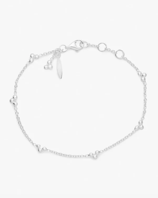 Drops full bracelet silver