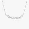 Drops grande necklace silver