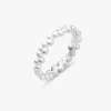 Drops ring silver