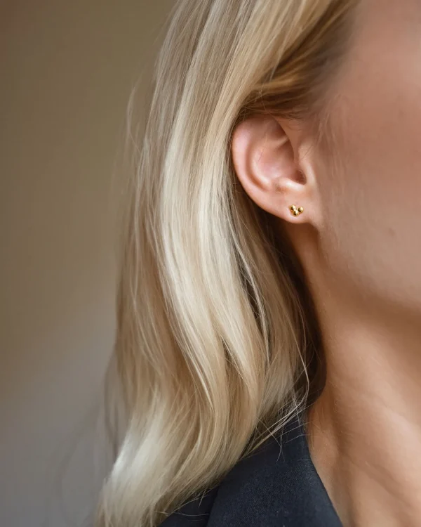 Drops studs gold