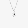 Gaias Grace drop necklace silver