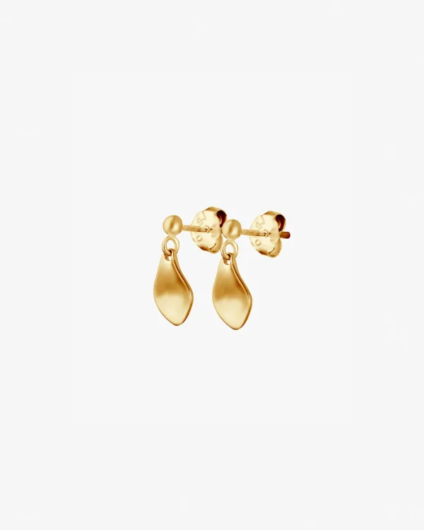 Gaias Grace drop studs gold