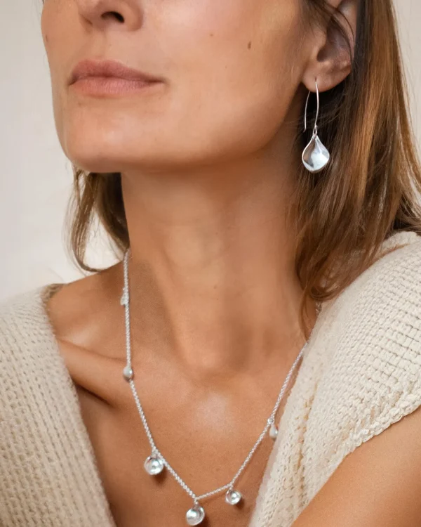 Gaias Grace earrings silver