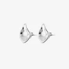 Gaias Grace studs fixed silver