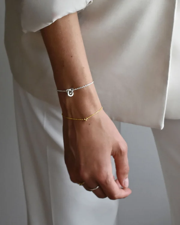 Le Knot bracelet silver