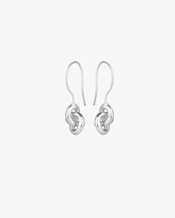 Le Knot earrings short silver