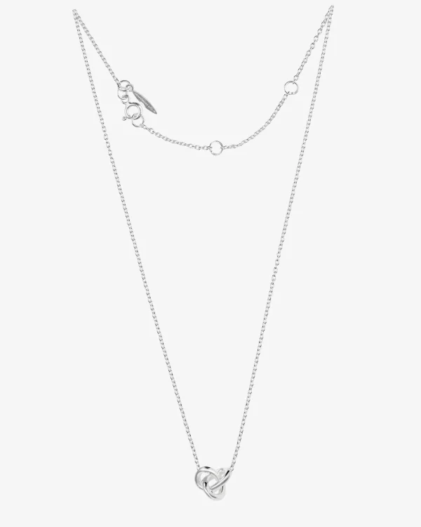 Le Knot necklace silver