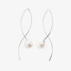 Le Pearl earrings silver