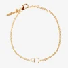 Les Amis drop bracelet gold