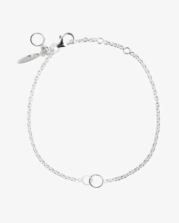 Les Amis drop bracelet silver