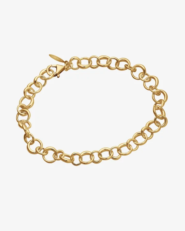 Les Amis drop chain bracelet gold