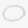 Les Amis drop chain bracelet silver