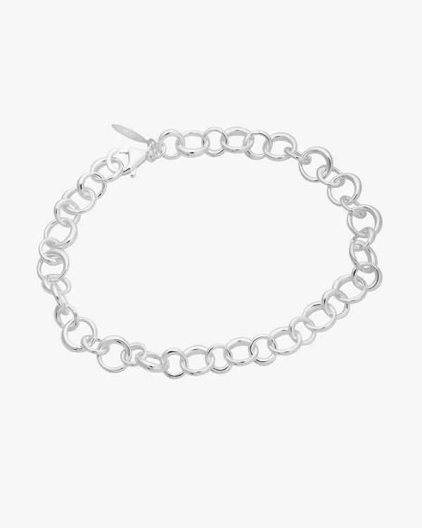 Les Amis drop chain bracelet silver