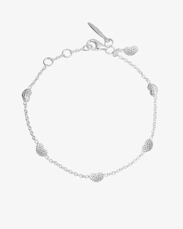 Love bubble full bracelet silver