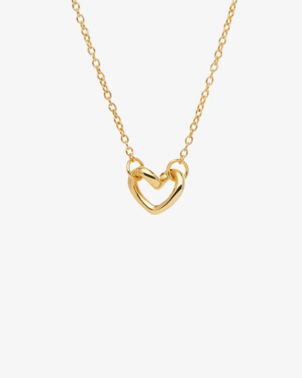 Love Vibe drop necklace gold