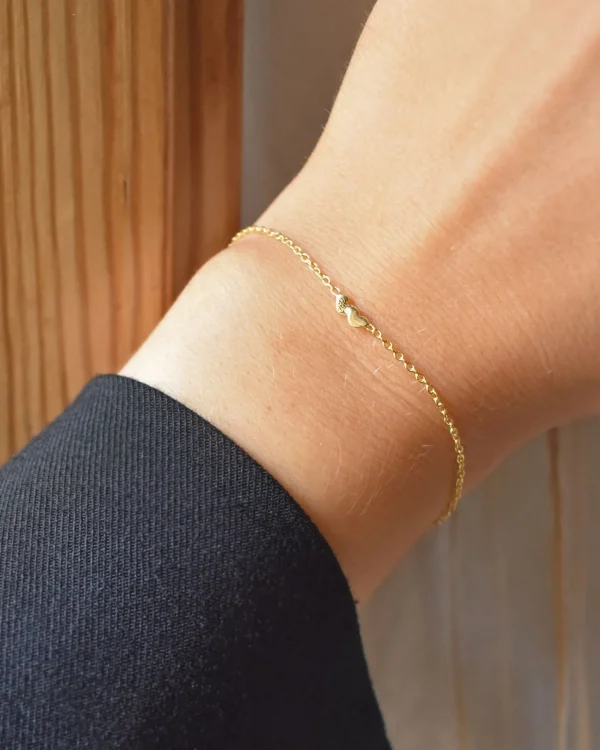 Loving Heart bracelet gold