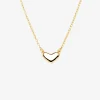 Loving Heart medium single necklace gold