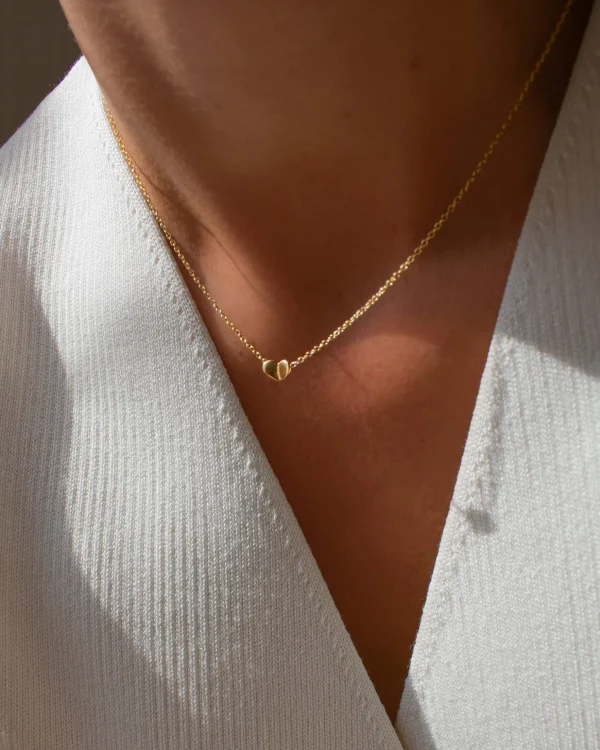 Mi Amor necklace gold