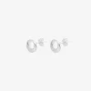 Orbit drop studs silver