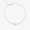 Petite Star pearl bracelet silver