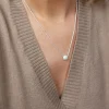 Stardust necklace silver