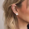 Stardust shine studs silver