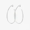 Together hoops silver