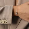 Together single bracelet silver