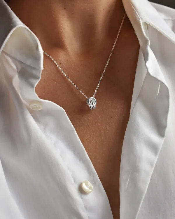 Unity necklace silver