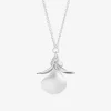 Violet necklace silver