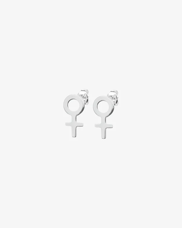 Women Unite small studs silver